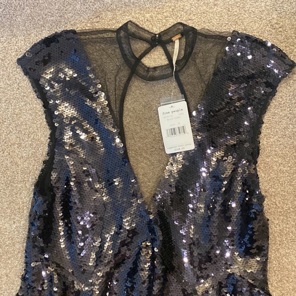 Free People Sequin Dress size Medium - Picture 2 of 5